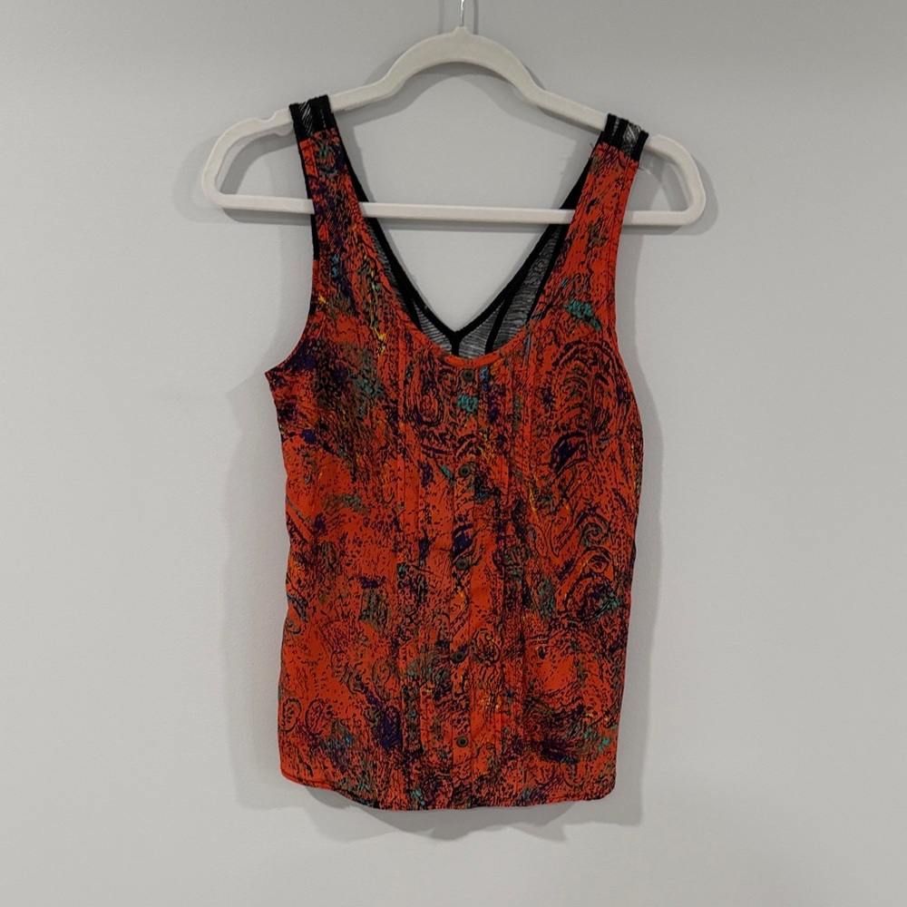 Lush Multicolor Patterned Tank Top